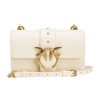 Donna PINKO Borsa | Borsa Bianco Seta-Antique Gold