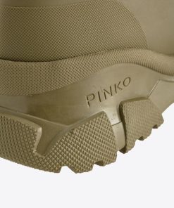 Donna PINKO Stivali | Moss Trek Boot Pelle Army Green