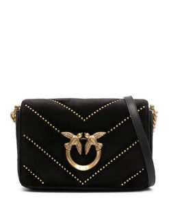 Donna PINKO Borsa | Borsa Nero-Antique Gold