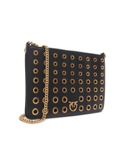 Donna PINKO Borsa | Borsa Nero-Antique Gold