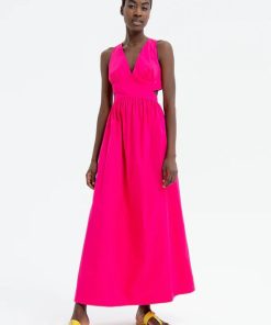 Donna FRACOMINA Abito | Long Tank Dress Fuxia