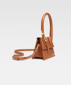 Donna JACQUEMUS Borsa | Le Chiquito Moyen Boucle Light Brown