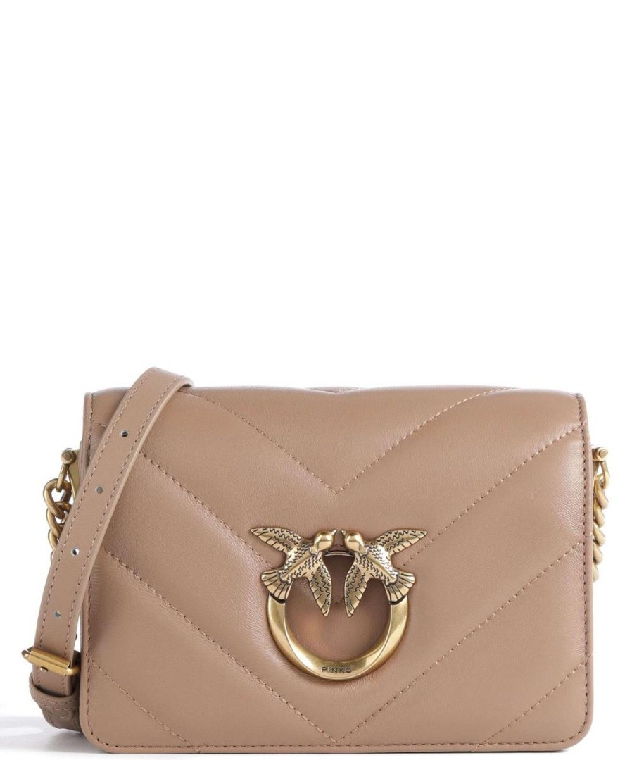 Donna PINKO Borsa | Borsa Biscotto Zenzero-Antique Gold