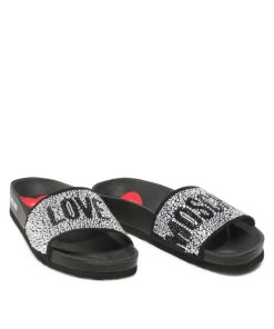 Donna LOVE MOSCHINO Ciabatta | Sabotd.Birki30 Black