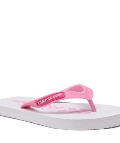 Donna U.S. POLO ASSN Infradito | Infradito White/Pink