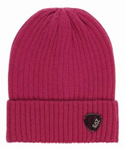 Donna EMPORIO ARMANI EA7 Cappello | Beanie Hat Festival Fucsia