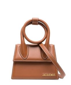 Donna JACQUEMUS Borsa | Le Chiquito Noeud Light Brown