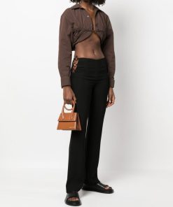 Donna JACQUEMUS Borsa | Le Chiquito Noeud Light Brown