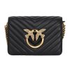 Donna PINKO Borsa | Borsa Nero-Antique Gold