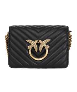 Donna PINKO Borsa | Borsa Nero-Antique Gold