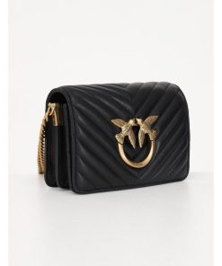 Donna PINKO Borsa | Borsa Nero-Antique Gold