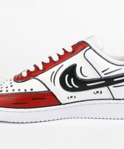 Donna NIKE Sneakers | Court Vision Bianco Rosso