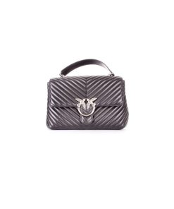 Donna PINKO Borsa | Borsa Nero-Old Silver