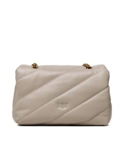 Donna PINKO Borsa | Borsa Grigio Pinguino-Antique Gold