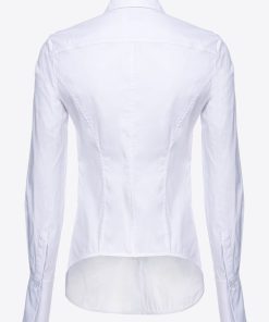 Donna PINKO Camicia | Camicia Bianco Brill.