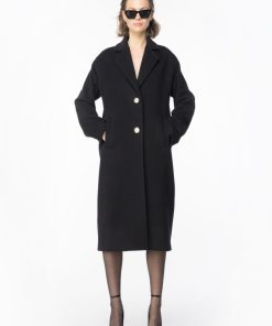 Donna PINKO Cappotto | Cappotto Nero Limousine