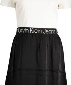 Donna CALVIN KLEIN JEANS Abito | Abito Ancient White/Ck Black