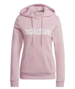 Donna ADIDAS Felpa | W Lin Ft Hd Rosa