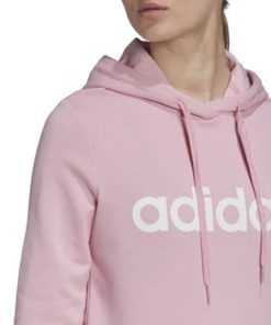 Donna ADIDAS Felpa | W Lin Ft Hd Rosa