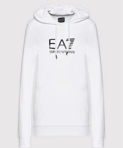 Donna EMPORIO ARMANI EA7 Felpa | Sweatshirt White