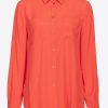 Donna PINKO Camicia | Camicia Arancione Surimi