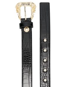 Donna VERSACE JEANS COUTURE Cintura | Cintura Black