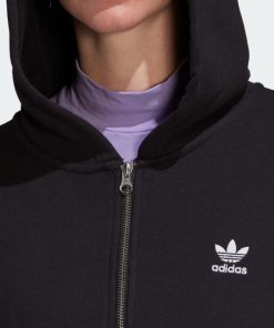 Donna ADIDAS ORIGINALS Felpa | Zip Hoodie Nero