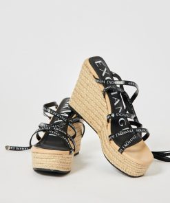 Donna ARMANI EXCHANGE Sandalo | Highsandalnapp Black