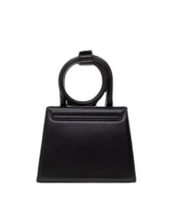 Donna JACQUEMUS Borsa | Le Chiquito Noeud Black Silver