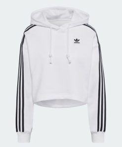 Donna ADIDAS ORIGINALS Felpa | Short Hoodie Bianco