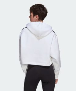 Donna ADIDAS ORIGINALS Felpa | Short Hoodie Bianco