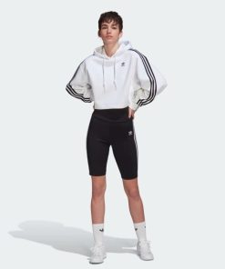 Donna ADIDAS ORIGINALS Felpa | Short Hoodie Bianco