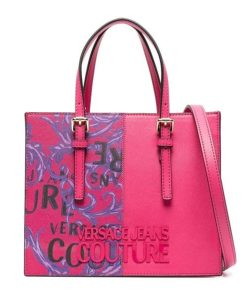 Donna VERSACE JEANS COUTURE Borsa | Borsa Hotpink/Violet