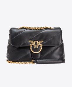 Donna PINKO Borsa | Borsa Nero-Antique Gold