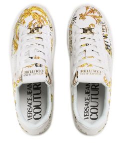 Donna VERSACE JEANS COUTURE Sneakers | Sneakers White/Gold