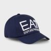 Donna EMPORIO ARMANI EA7 Cappello | Cappello Black Iris/White