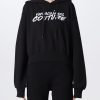 Donna VERSACE JEANS COUTURE Felpa | Sweatshirts Nero