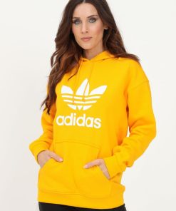 Donna ADIDAS ORIGINALS Felpa | Trf Hoodie Giallo