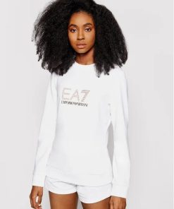 Donna EMPORIO ARMANI EA7 Felpa | Sweatshirt White