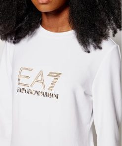 Donna EMPORIO ARMANI EA7 Felpa | Sweatshirt White