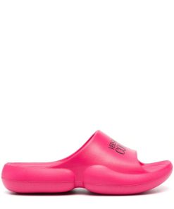 Donna VERSACE JEANS COUTURE Ciabatta | Ciabatta Hot Pink