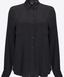 Donna PINKO Camicia | Camicia Nero Limousine