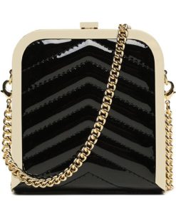 Donna PINKO Borsa | Borsa Nero Limousine-Shiny Gold