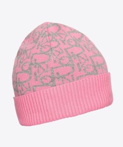 Donna PINKO Cappello | Cappello Rosa/Grigio