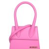 Donna JACQUEMUS Borsa | Le Chiquito Moyen Neon Pink