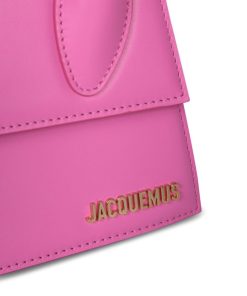 Donna JACQUEMUS Borsa | Le Chiquito Moyen Neon Pink