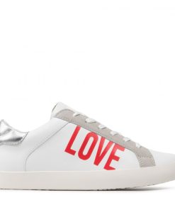 Donna LOVE MOSCHINO Sneakers | Sneakers Bianco-Argento