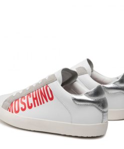 Donna LOVE MOSCHINO Sneakers | Sneakers Bianco-Argento