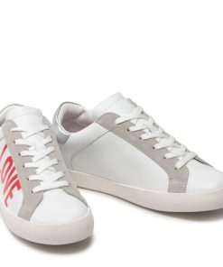 Donna LOVE MOSCHINO Sneakers | Sneakers Bianco-Argento