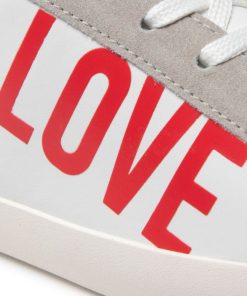 Donna LOVE MOSCHINO Sneakers | Sneakers Bianco-Argento